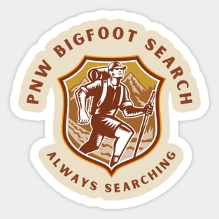 Always Searching Sticker